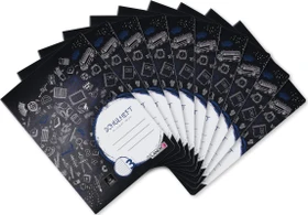 Landré Schulheft, A4, Lineatur 3R, 16 Blatt, 10er-Pack