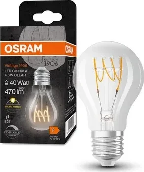 Osram Ledvance Filament LED Vintage 1906 Clas P 40 4.8W/827 E14