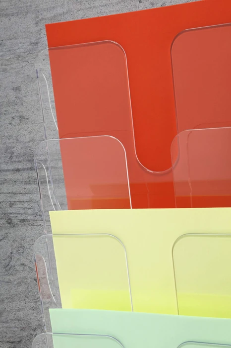 Durable Flexiplus 6 Prospekthalter, 6 Fächer, A4, transparent