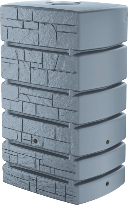 Prosperplast Tower Stone Regenwasserbehälter 500l glattes grau