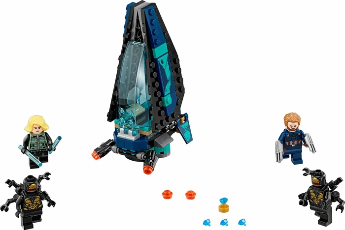 LEGO Marvel Super Heroes Spielset - Outrider Dropship-Angriff