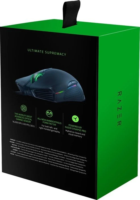Razer Lancehead Tournament Edition, schwarz, USB