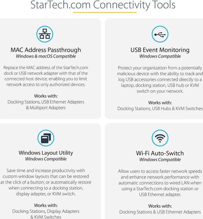 StarTech USB-C Multiport-Adapter Space Grey, USB-C 3.0 [Stecker]