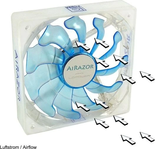 LC-Power AiRazor LC-CF-120-PRO-BLUE, 120mm