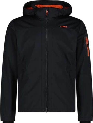 CMP Light Softshell Funktionsjacke antracite/orange (Herren)