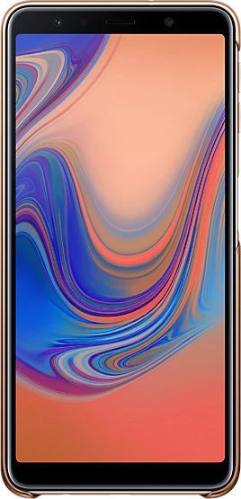 Samsung Gradation Cover für Galaxy A7 (2018) gold