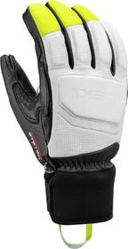 Leki Griffin Prime 3D Skihandschuhe white/graphite/ice lemon