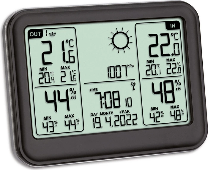 TFA Dostmann Memo Funkwetterstation, digital