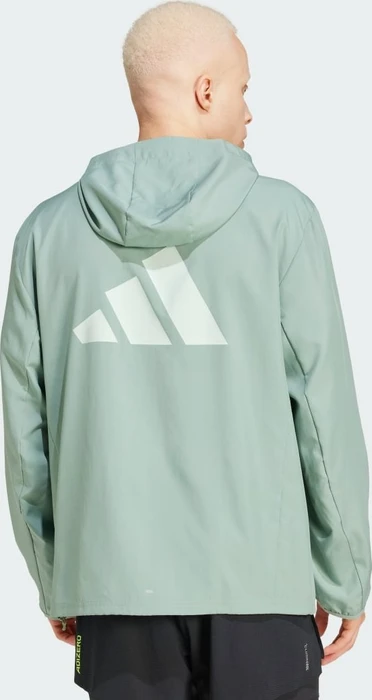 adidas Run It Laufjacke silver green (Herren)