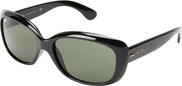 Ray-Ban RB4101 Jackie Ohh 58mm schwarz/grün (Damen)