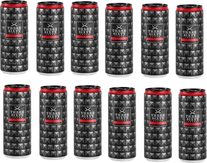 Three Sixty Vodka & Energy 12x 330ml