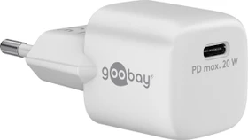 Wentronic Goobay USB-C PD GaN Schnellladegerät 20W weiß