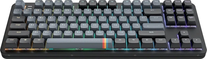 Dark Project ALU87A Midnight Gaming Keyboard, blau/schwarz, LEDs RGB, g3ms Zircon Speed, USB, UA/US