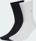 adidas Everyday Icons Crew Socken weiß/schwarz, 2 Paare Vorschaubild