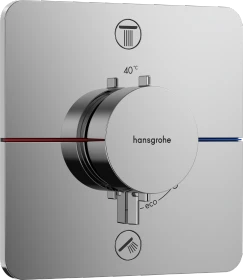 Hansgrohe ShowerSelect Comfort Q Thermostat Unterputz für 2 Verbraucher chrom