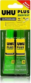 UHU Plus Endfest 2-Komponenten Epoxidharzkleber, 33g
