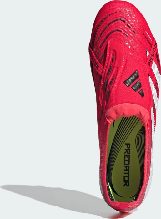 adidas Predator Elite Fold-Over Tongue AG lucid red/cloud white/core black