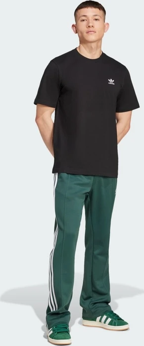adidas Trefoil Essentials T-Shirt kurzarm schwarz (Herren)