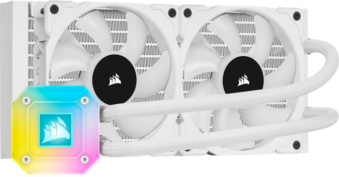 Corsair iCUE H100i Elite Capellix, weiß