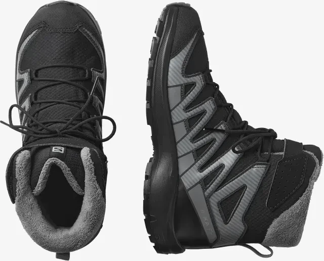 Salomon XA Pro V8 Winter Waterproof black/phantom/quiet shade (Junior)