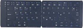 Samsung C&T DF007 Two-fold Bluetooth Keyboard, schwarz, Bluetooth, DE (F-CTNB-DF007BG)