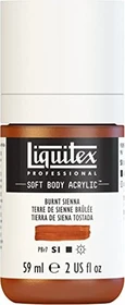 Liquitex Professional Soft Body Acrylic burnt sienna, 59ml