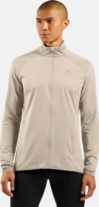 Odlo Zeroweight Warm Hybrid 2.0 Laufjacke silver cloud (Herren)