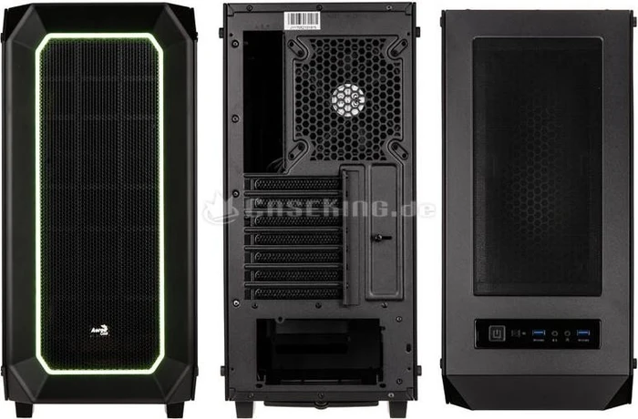 AeroCool Project7 P7-C0 schwarz, Glasfenster