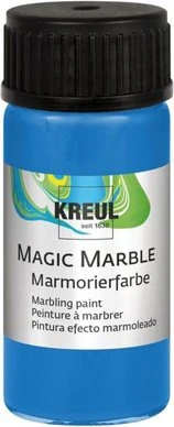 Kreul Magic Marble Marmorierfarbe, blau, 20ml