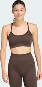 adidas Workout Essentials Knit Light Support Sport-BH aurora coffee (Damen)