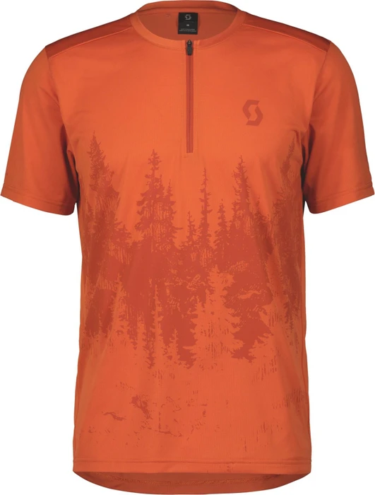 Scott Trail Flow Zip Trikot kurzarm (Herren)