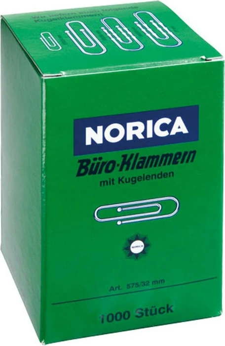 Alco 2220 Norica Briefklammern, 32mm, 1000 Stück