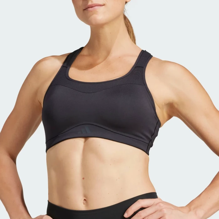 adidas TLRD Impact Training High Support Sport-BH schwarz (Damen)