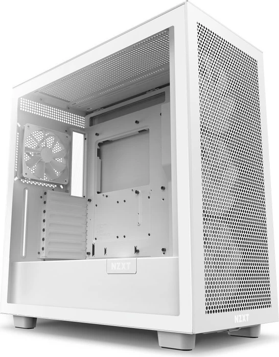 NZXT H7 Flow RGB White, weiß, Glasfenster