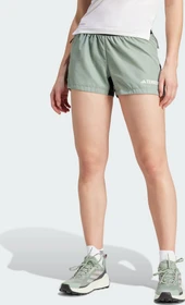 adidas Terrex Multi Trailrunning Laufhose kurz silver green (Damen)