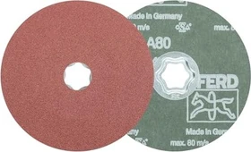 Pferd FS 125-22 A 80 Schleifblatt K80, 125mm, 10 Stück
