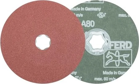 Pferd FS 125-22 A 80 Schleifblatt K80, 125mm, 10 Stück