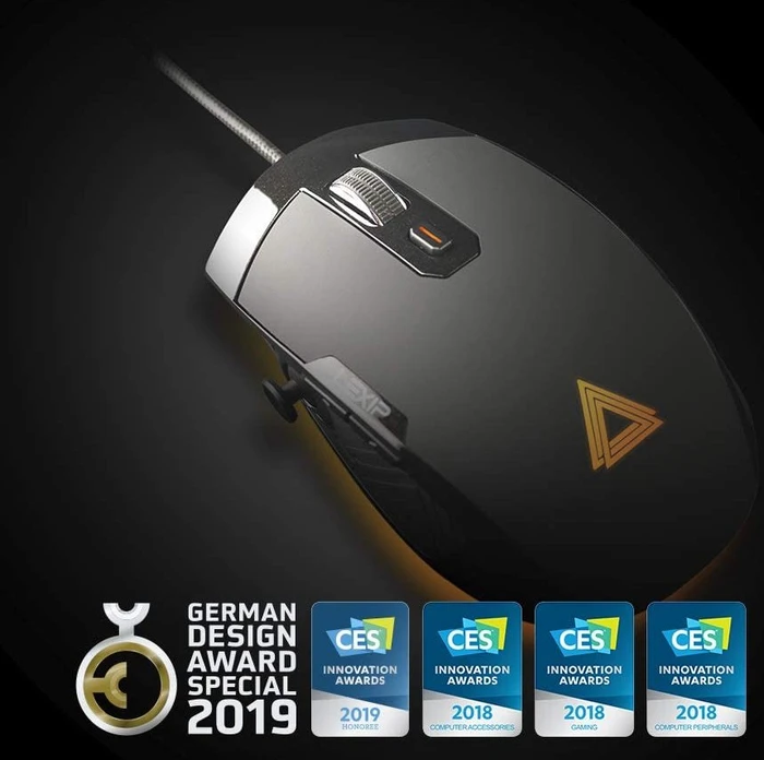 Lexip Pu94 3D Gaming Mouse schwarz, USB