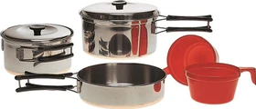 Mil-Tec Edelstahl Kochtopfset