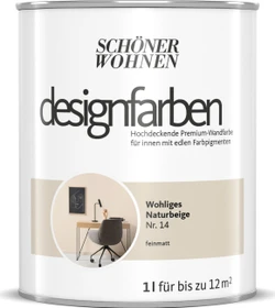 Schöner Wohnen Designfarben innen wohliges naturbeige, 1l
