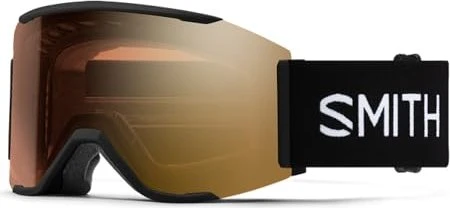 Smith Squad Mag black/chromapop pro photocromic gold mirror