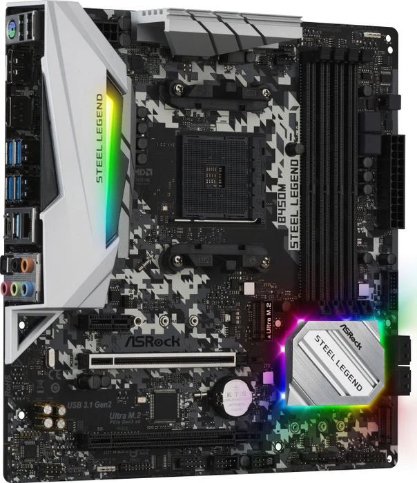 ASRock B450M Steel Legend (AMD AM4)
