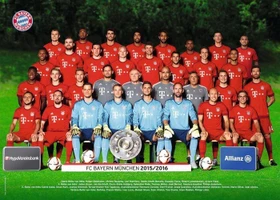Ravensburger Puzzle FC Bayern München Saison 2015/16, 1000-tlg.