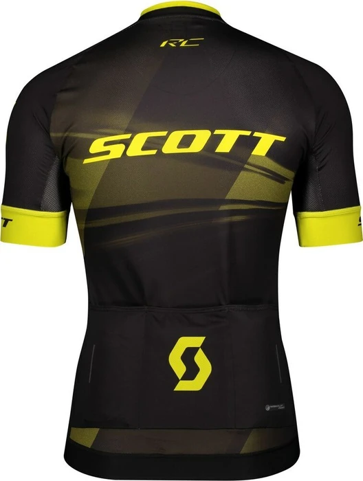 Scott RC Pro Trikot kurzarm black/sulphur yellow (Herren)