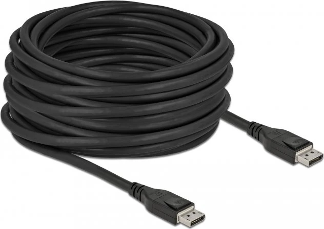 DeLOCK aktives DisplayPort 1.4 Kabel 8K 60Hz schwarz, 15m