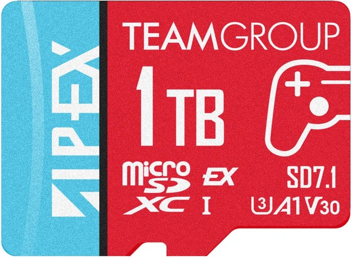 TeamGroup APEX SD7.1, microSD Express EX I