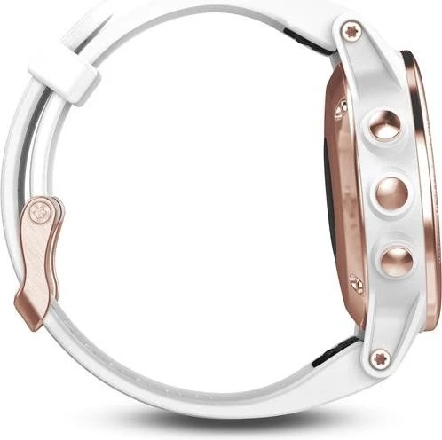Garmin Fenix 5S Sapphire rosegold mit Silikonarmband