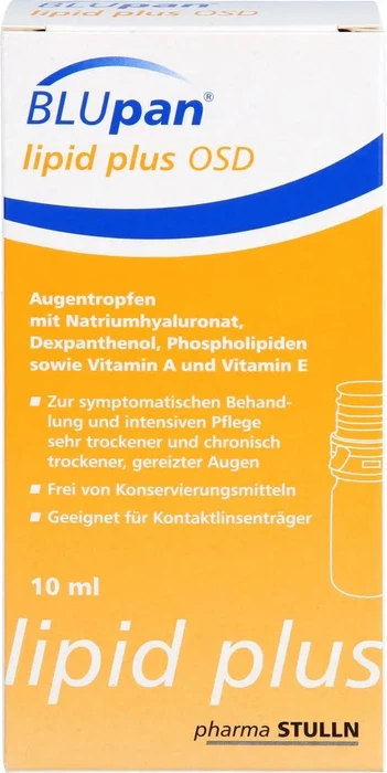 Blupan Lipid Plus OSD Augentropfen, 10ml