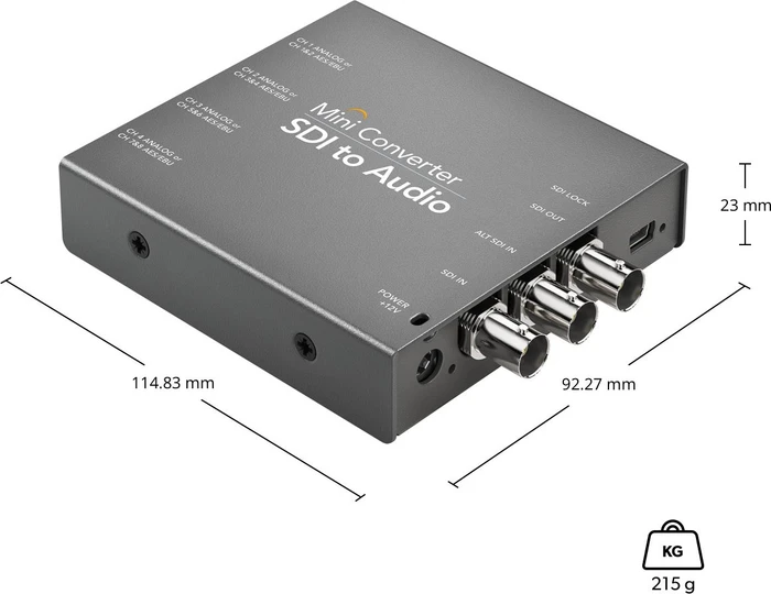Blackmagic Design MiniConverter Mini Converter SDI to Audio
