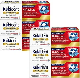 Kukident HaftSchutz Super Haftcreme, 240g (6x 40g)